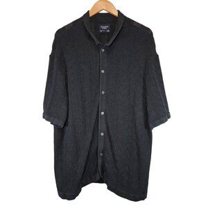 Abercrombie & Fitch Crochet Knit Polo